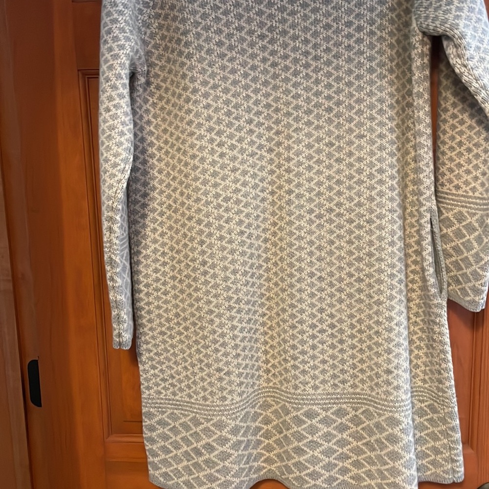 Gio & Gio Italian Wool blend long cardigan coat - Picture 5 of 5